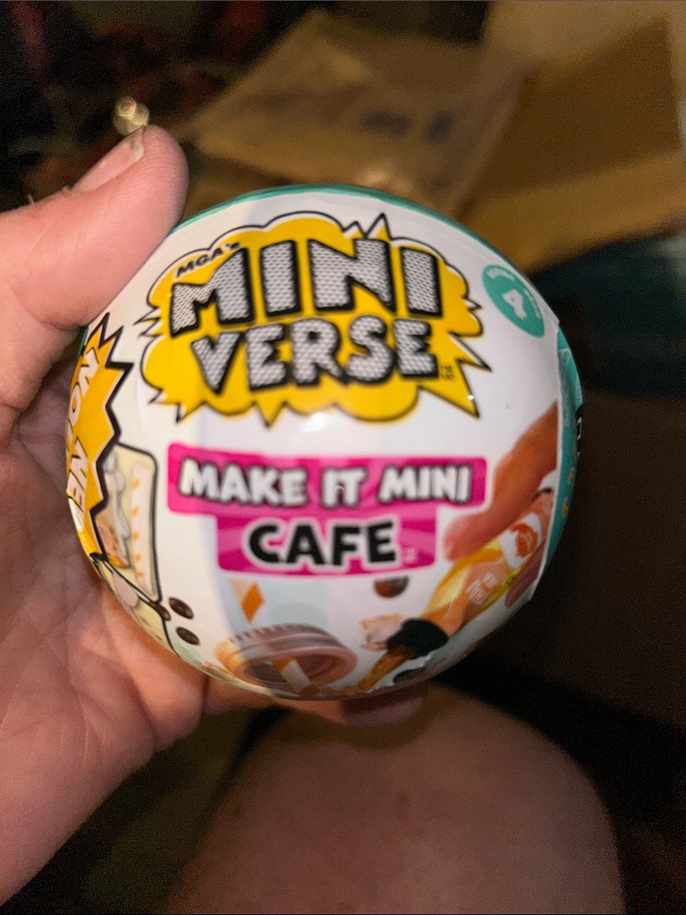 Make It Mini Cafe Surprise Toy - White & Teal